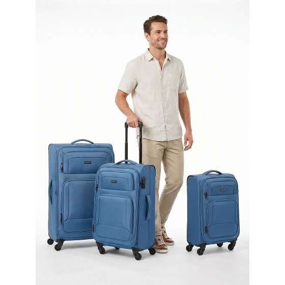 Smartbox Edition 04 4 roues Set de valises 3 pièces avec soufflet d'extension