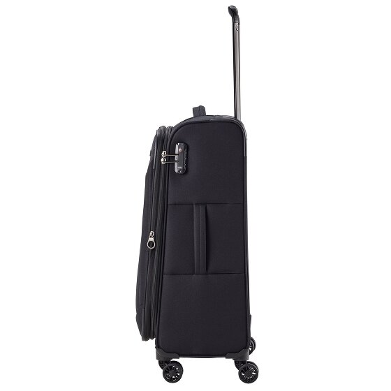 Travelite Chios 4 roulettes Trolley 67 cm avec soufflet d'extension