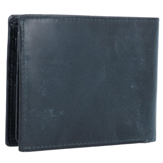 Fossil Derrick Porte-monnaie Protection RFID Cuir véritable 11.5 cm