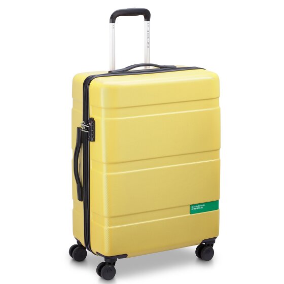 Delsey Paris x United Colors of Benetton Now Hardside Set de valises à 4 roulettes 3 pcs. avec soufflet extensible
