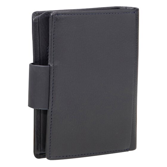 Maître Henau Dawina Porte-monnaie Protection RFID Cuir véritable 12.5 cm