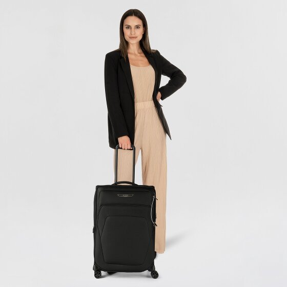 Samsonite Spark Sng Eco 4 roulettes Trolley 67 cm avec soufflet d'extension