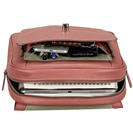 Leonhard Heyden Nizza Sac à dos de ville Cuir 34 cm