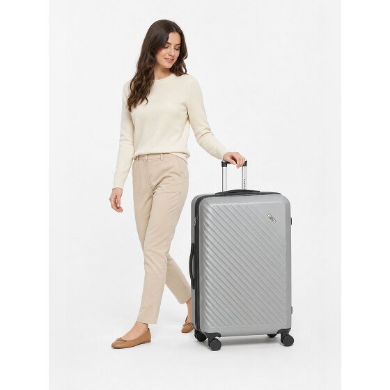 Check.In Paradise 2.0 4 roues Valise cabine L 78 cm avec soufflet d'extension