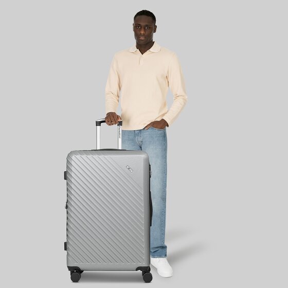 Check.In Paradise 2.0 4 roulettes Trolley L 78 cm avec soufflet d'extension