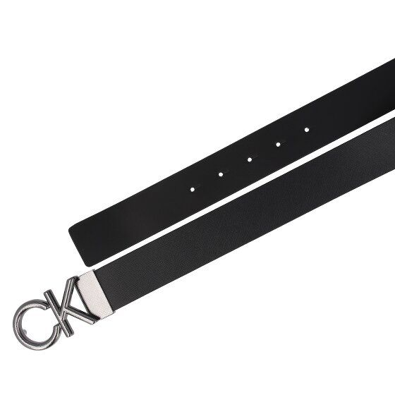 Calvin Klein CK Metal Ceinture Cuir véritable