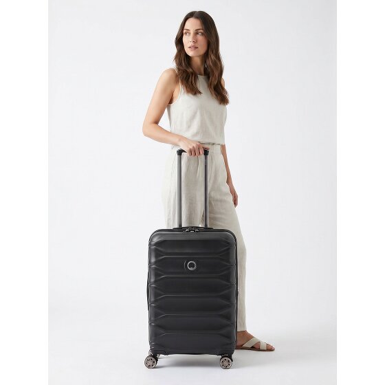 Delsey Paris Meteor 4 roues Valise cabine 68 cm avec soufflet d'extension