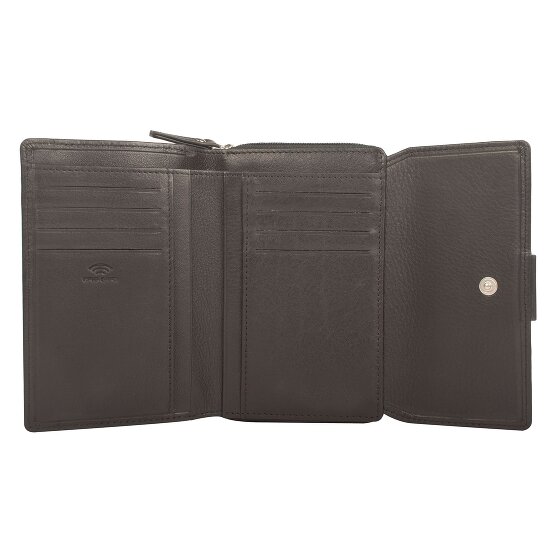Maître Kirschroth Diethilde Porte-monnaie Protection RFID Cuir 14 cm