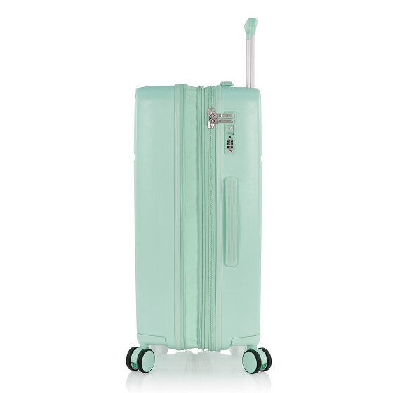 Heys Pastel 4 roulettes Trolley M 66 cm avec soufflet d'extension
