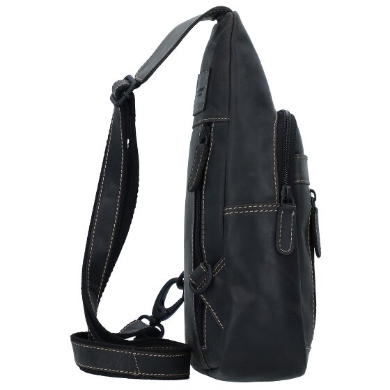Jack Kinsky Baltimore 17 Sac à bandoulière en cuir 30 cm