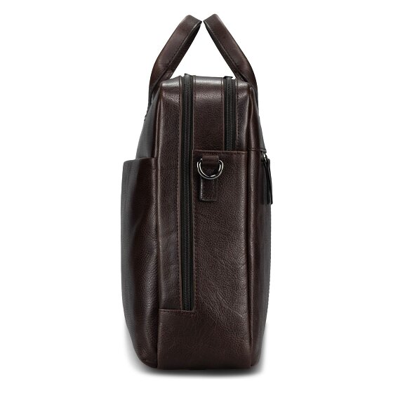 Jost London Attaché-case Cuir véritable 40 cm Compartiment ordinateur