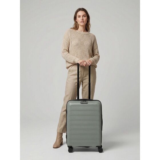 d&n Toronto 4 roulettes Trolley M 65 cm avec soufflet d'extension