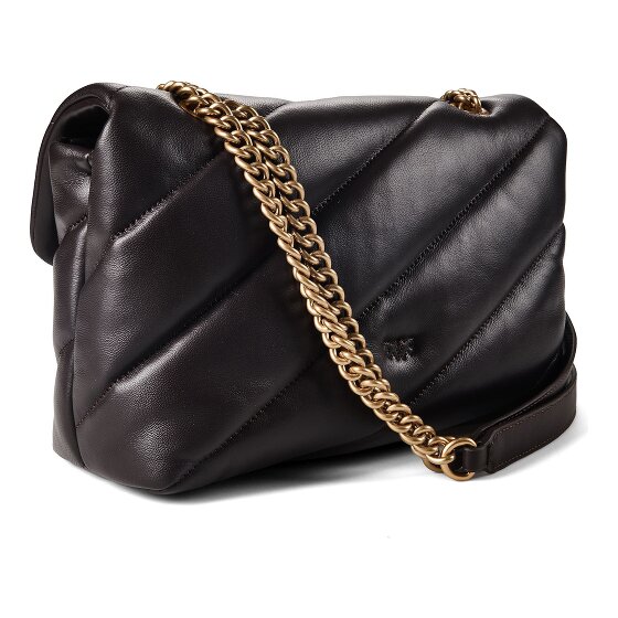 PINKO Love Puff Sac à bandoulière Cuir véritable 27 cm