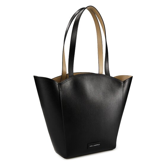 Karl Lagerfeld Circle Sac de shopper Cuir véritable 27 cm