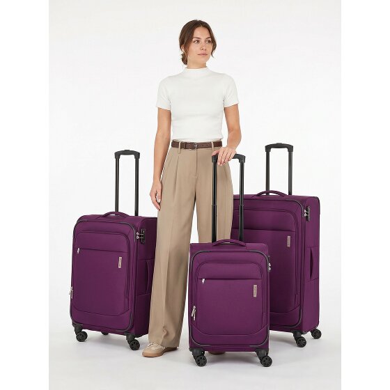 Travelite Priego 4 roues Set de valises 3 pièces