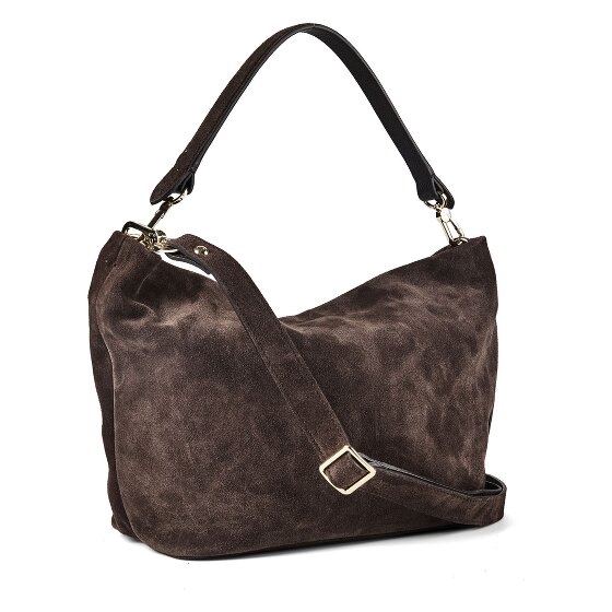 abro Ebony Sac à bandoulière Cuir véritable 39 cm