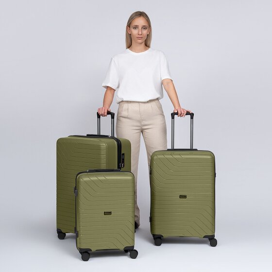 Redolz Essentials 05 3-SET 4 roues Set de valises 3 pièces