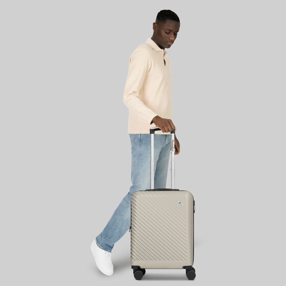 Check.In Paradise 2.0 4 roulettes Trolley de cabine S 55 cm avec soufflet d'extension