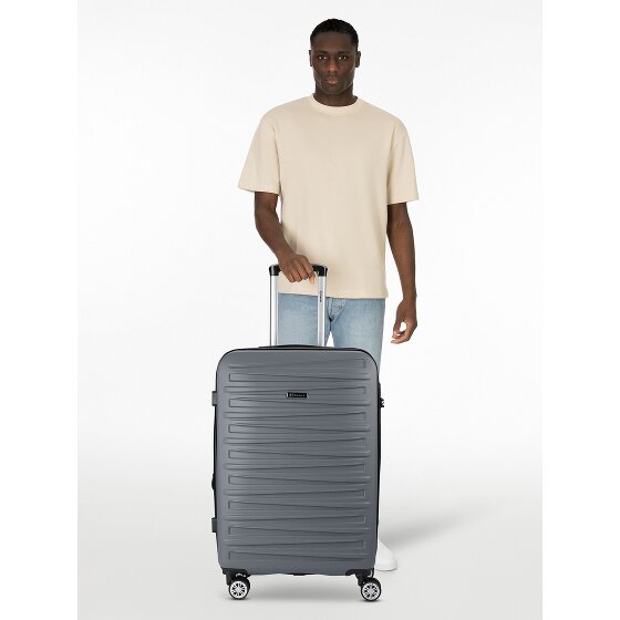 Benzi 5493 4 roulettes Trolley M 66 cm avec soufflet d'extension