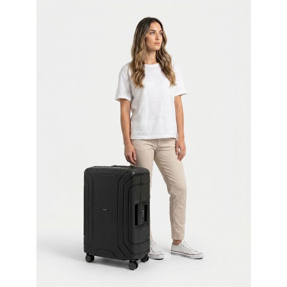Redolz Essentials 15 trolley à 4 roulettes 65 cm avec fermeture à trois points