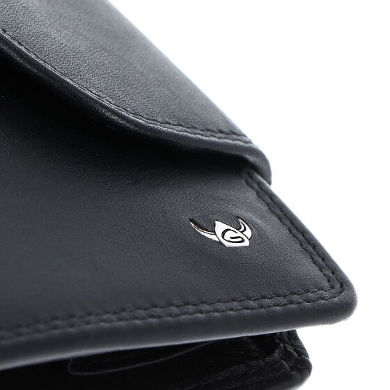 Golden Head Polo Porte-monnaie Protection RFID Cuir véritable 12.5 cm