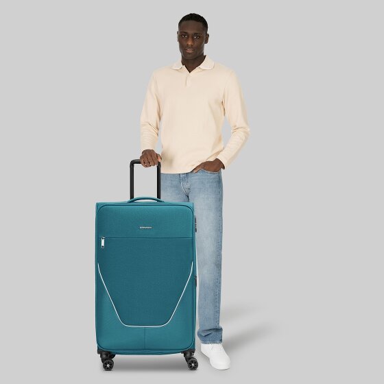 Stratic taska Trolley à 4 roulettes L 76 cm avec soufflet d'extension