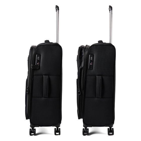 Cocoono Mauritius 4 roulettes Trolley M 70 cm avec soufflet d'extension