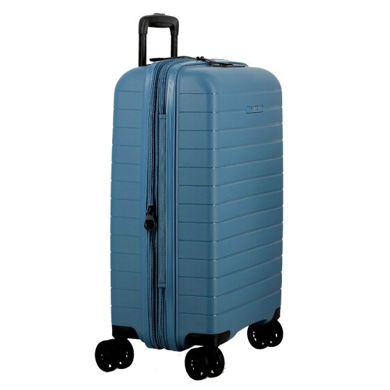 Jump Striper 4 roulettes Trolley de cabine 55 cm avec soufflet d'extension