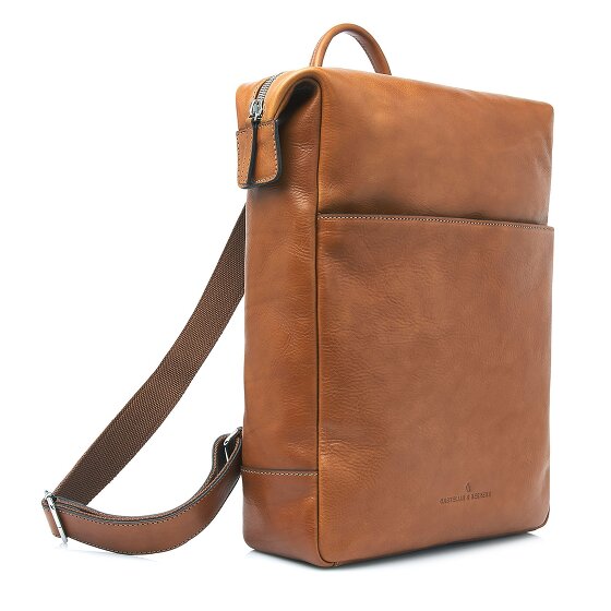 Castelijn & Beerens Laurens Daypack Protection RFID Cuir véritable 41 cm Compartiment ordinateur