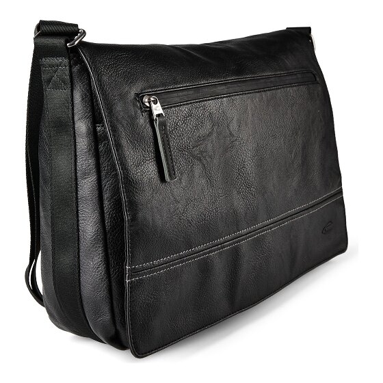 camel active Traces Messenger Cuir 38.5 cm Compartiment pour ordinateur portable