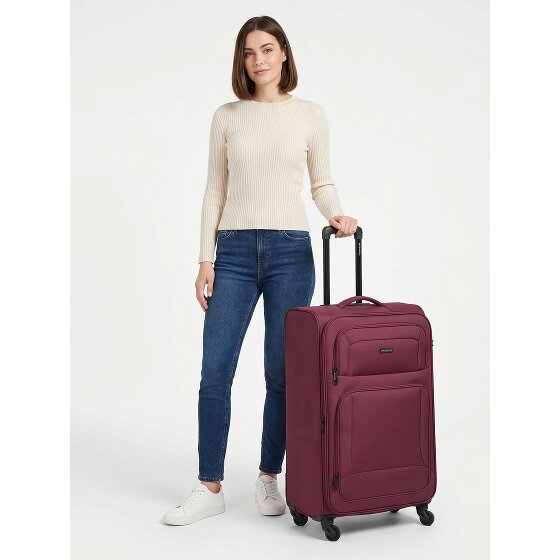 Smartbox Edition 04 4 roues Valise cabine 78 cm avec soufflet d'extension