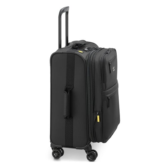 Delsey Paris Maubert 2.0 4 roulettes Trolley de cabine 55 cm avec soufflet d'extension