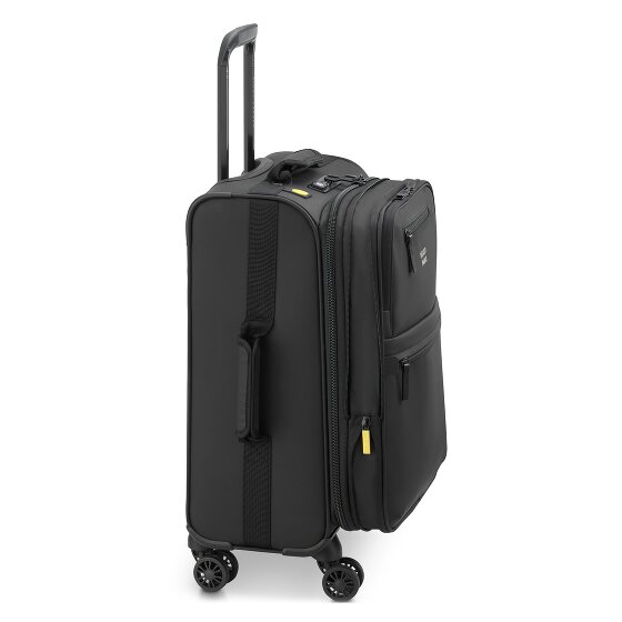 Delsey Paris Maubert 2.0 4 roulettes Trolley de cabine 55 cm avec soufflet d'extension