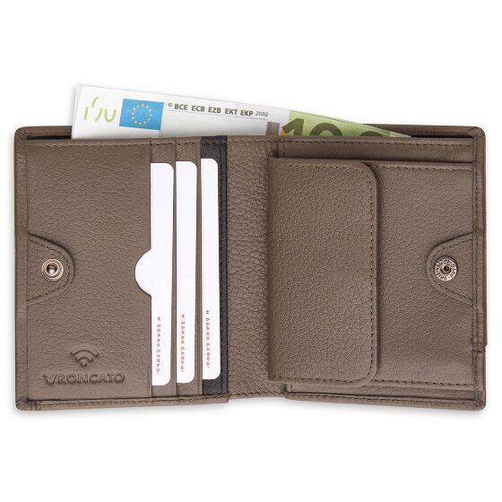 Roncato Alaska Porte-monnaie Protection RFID Cuir 9 cm