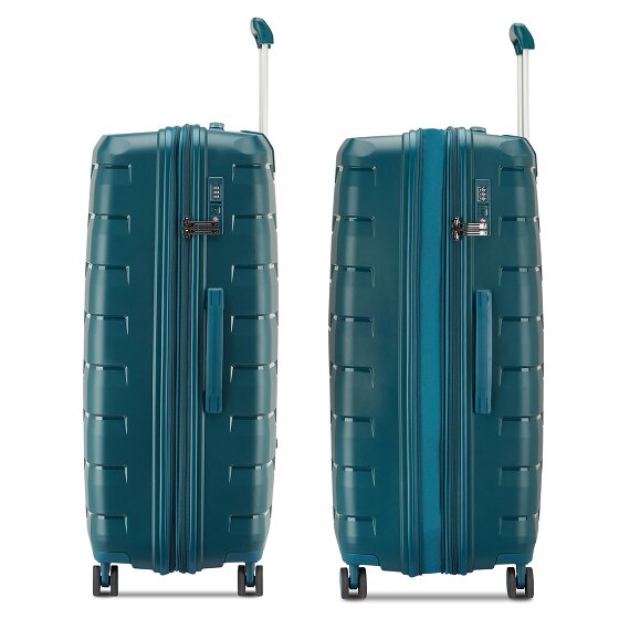 Roncato Skyline 2.0 4 roues Valise cabine 79 cm avec soufflet d'extension