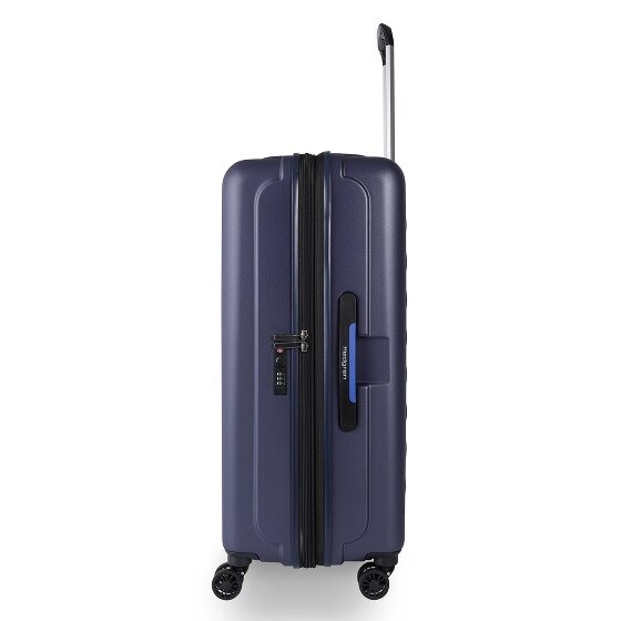 Hedgren Comby Grip L Exp 4 roulettes Trolley L 74 cm avec soufflet d'extension