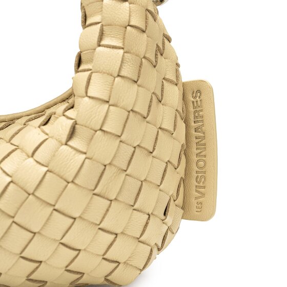 LES VISIONNAIRES Greta Micro weave Sac à main Cuir 20 cm