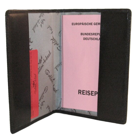 Golden Head Porte-passeport Colorado RFID en cuir 10 cm