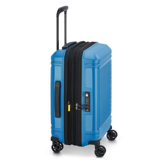 Delsey Paris Lutece Se 4 roulettes Trolley de cabine 55 cm avec soufflet d'extension