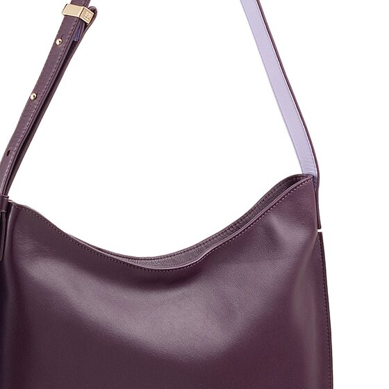 DuDu Sylvie Sac à bandoulière Cuir véritable 36.5 cm