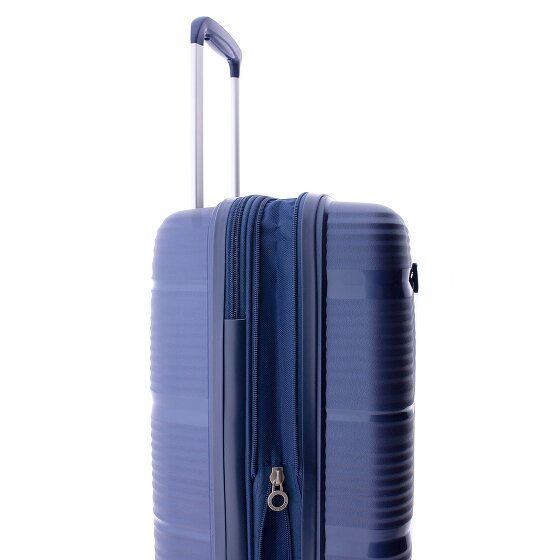 Gladiator 0800 4 roulettes Trolley 55 cm avec soufflet d'extension