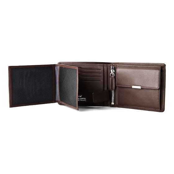 Braun Büffel Golf 3.0 Porte-monnaie Protection RFID Cuir 12 cm