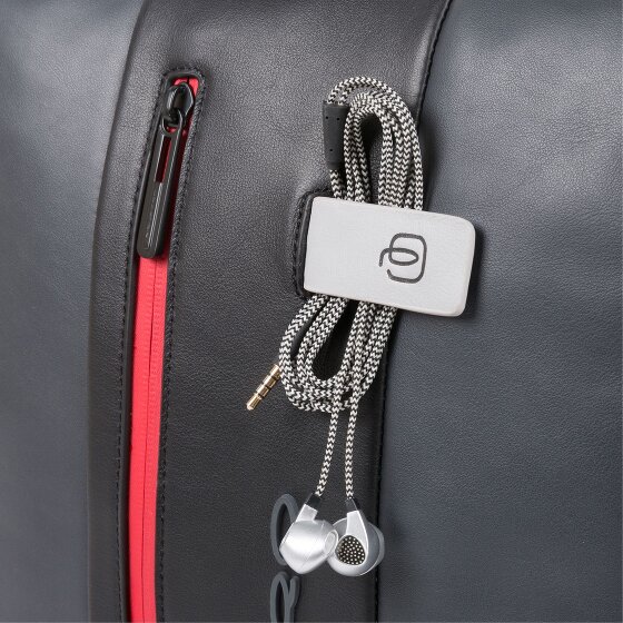Piquadro Urban Sac à dos professionnel Cuir véritable 41 cm Compartiment ordinateur