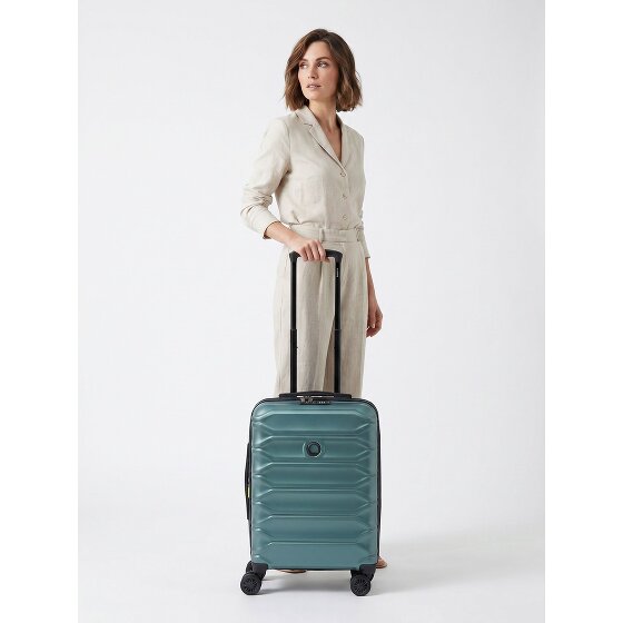 Delsey Paris Meteor 4 roues Valise cabine 55 cm avec soufflet d'extension