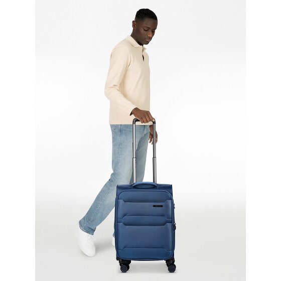 Cocoono Mauritius 4 roulettes Trolley de cabine S 58 cm avec soufflet d'extension