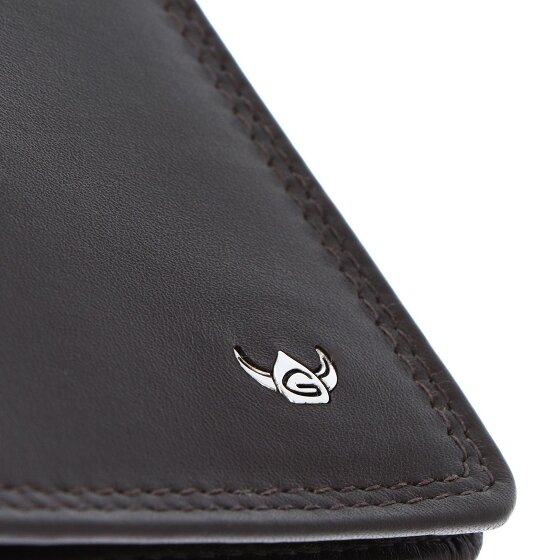Golden Head Etui pour cartes d'identité Polo RFID en cuir 9 cm