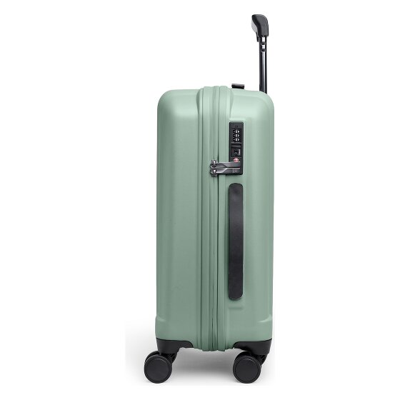 GOT BAG Re:Shell 4 roulettes Trolley de cabine 55 cm Compartiment pour ordinateur portable