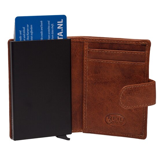 The Chesterfield Brand Prague Étui pour cartes de crédit Protection RFID Cuir 7 cm