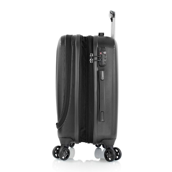 Heys Vantage 4 roulettes Trolley de cabine S 55 cm avec soufflet d'extension