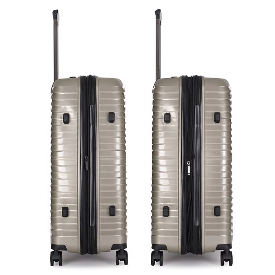 Stratic Bright+ 4 roulettes Trolley L 76 cm avec soufflet d'extension